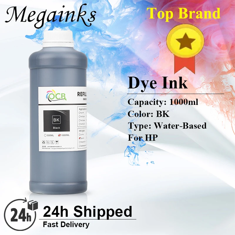 For HP 727 1000ml Refill Dye Ink dye ink kit ink refill kit dye ink refill ink cartridge refill kit ink refill Compatible for HP 72 T770 T790 T1120 T1200 727 T920 T1500 T2500 T930 T1530 T2530 Printer
