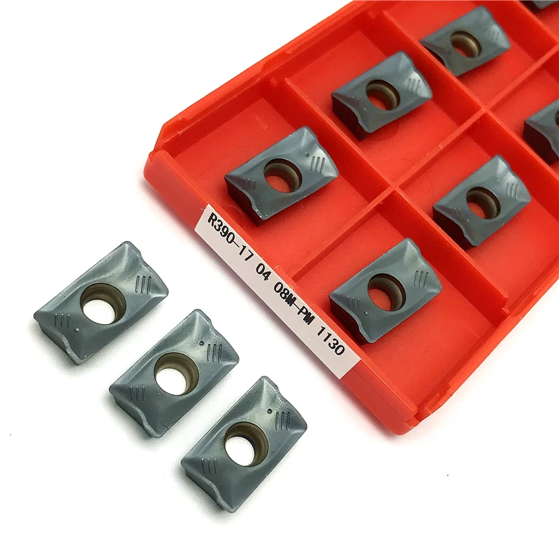 

R390-170408M PM-1025 1030 1130 4240 Carbide inserts Indexable Milling insert High quality turning tool CNC lathe Cutting Insert
