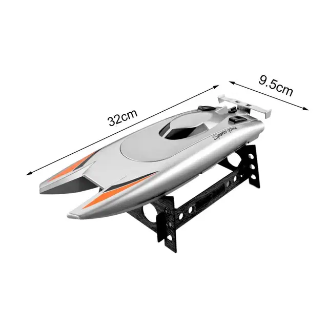 Mini Wireless RC Boat Anti-collision Hovercraft Toy High Speed Drift Toy 2.4G Remote Control Speedboat Water Hovercraft Toy 6