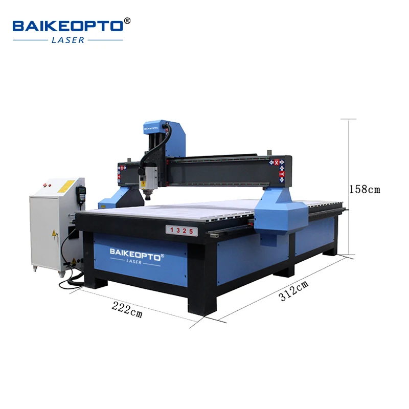 BK-C1325S CNC Wood Carving Cnc Router Woodworking Machinery 3 Axis Cnc Router 1325