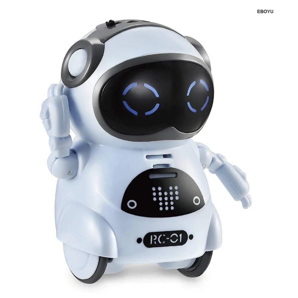 Children robot toy Can Talk Interactive Dialogue Voice Recognition Recording Singing and Dancing Storytelling Mini Smart
