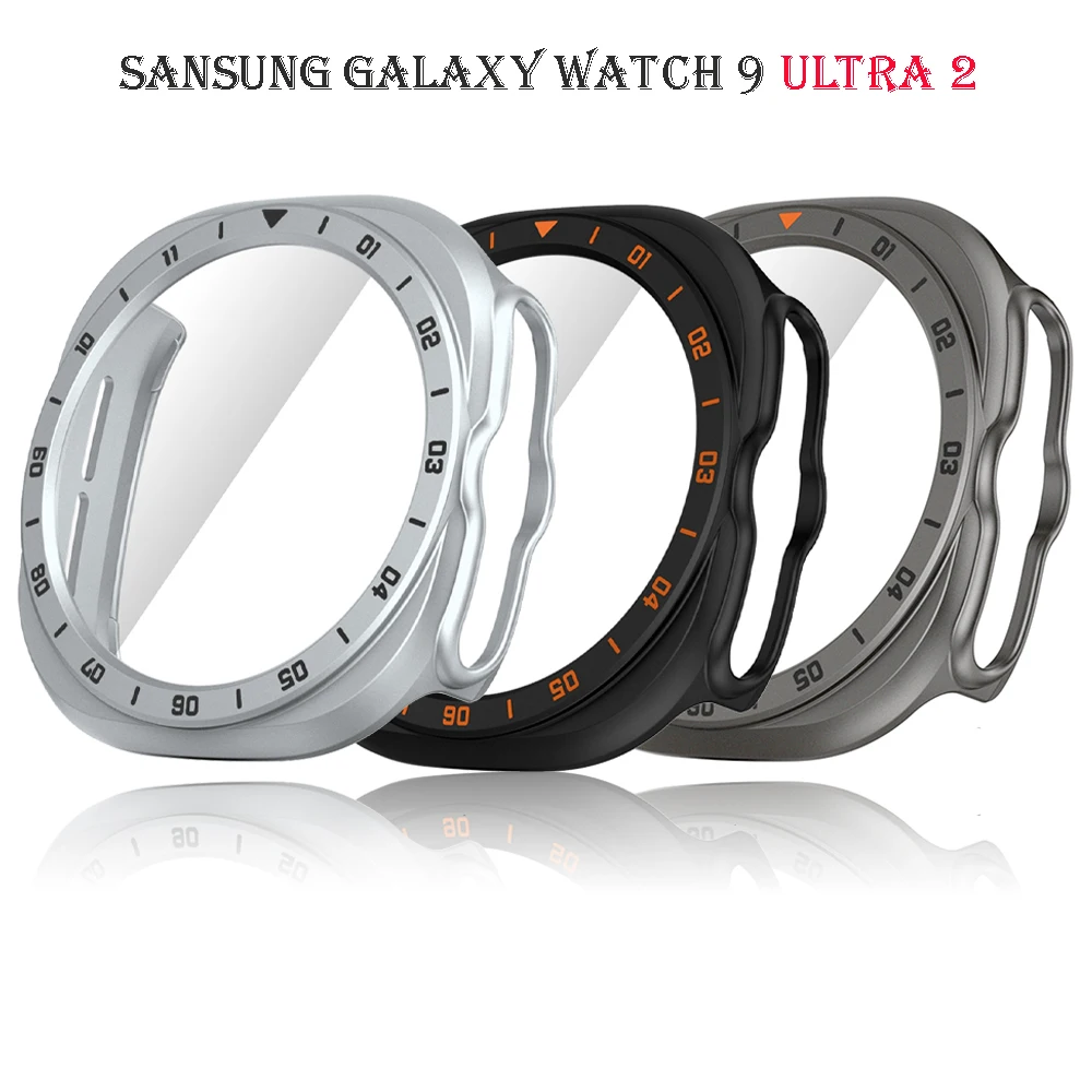 Durable Protective Hard Case with HD Screen Guard for Smartwatch Accessories