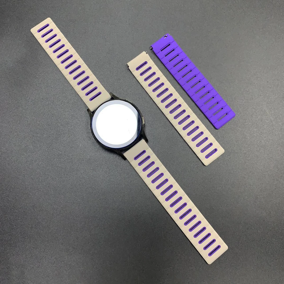 Magnetic Silicone Soft Strap, 20mm 22mm, Universal Bracelet Watchband