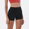 TRY TO BN Women Nylon Gym short Yoga Fitness Cycling Shorts Tight Elastic Breathable High Waist Sports Running Workout Clothing