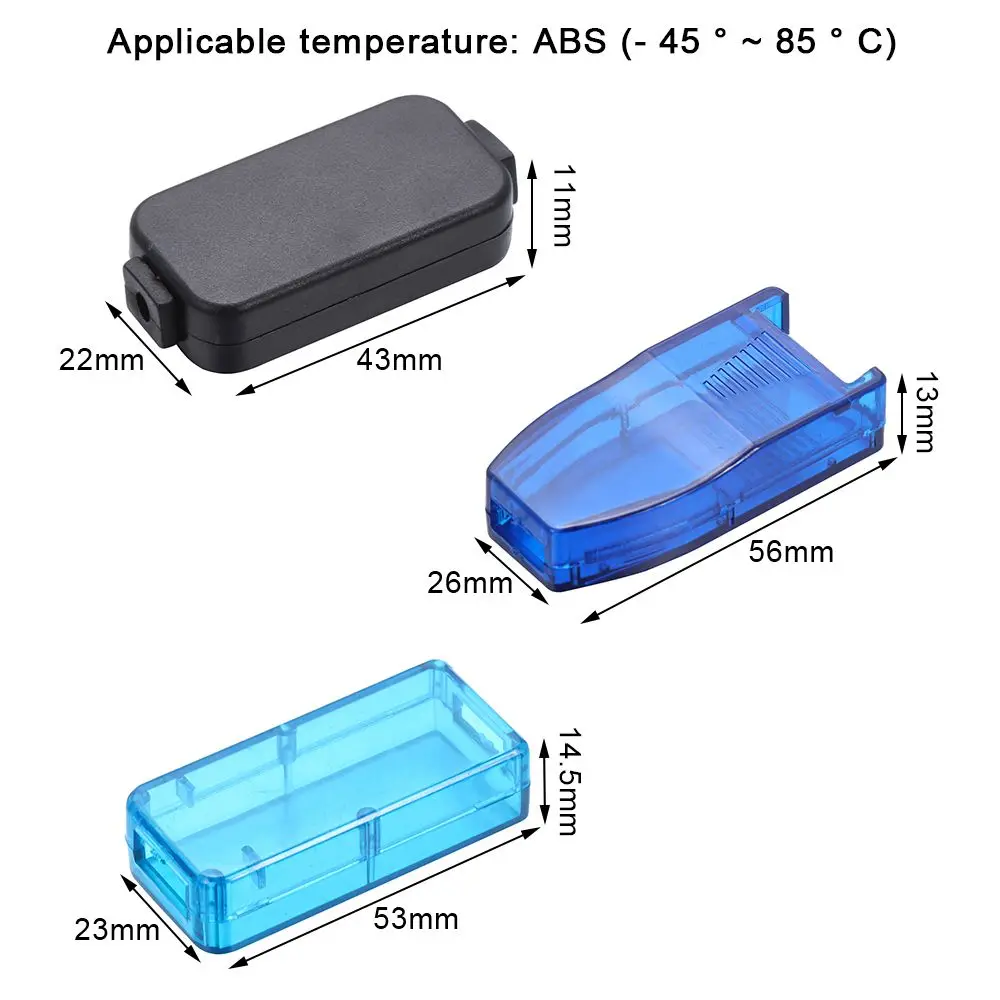 Premium Waterproof DIY Electronic Project Enclosure Box with Instrument Case Cover