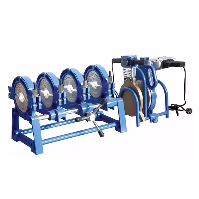 PE Pipe Welding Machine Two Ring And Four Ring Manual Butt Welding Machine 63-200 Docking Hot Melt Welded Pipe Equipment