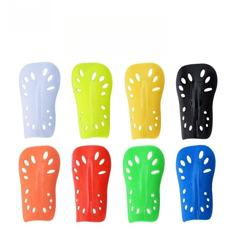 

1 Pair Football Shin Pads Plastic Soccer Guards Leg Protector For Kids Adult Protective Gear Breathable Shin Guard 5 Colors