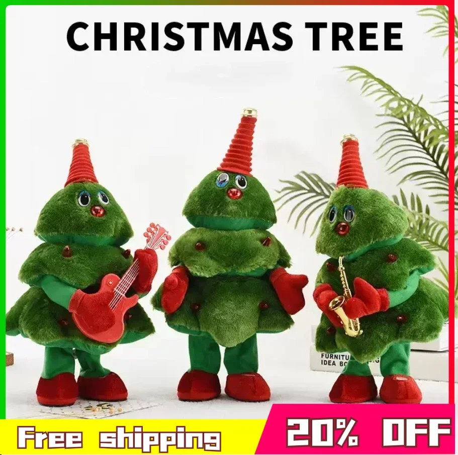 

Hot Selling Popular Christmas Tree Anime Game Peripheral Plush Model Kawaii Cotton Plush Figure Pendant Plush Christmas Gift Toy