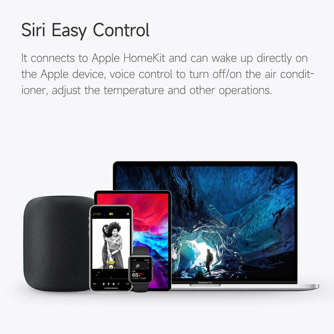 Smart universal remote control Aqara P3 smart air conditioning companion sensor gateway support Zigbee 3.0 work with Aqara Home Mihome App