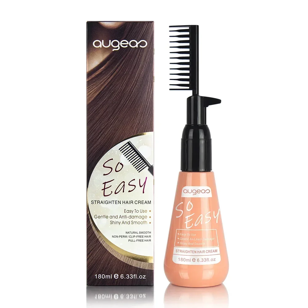 각질 Hair Straightening Cream Protein Correction Silky Straight Hair Styling Improves Frizz Keratin Treatment Repairs Damage