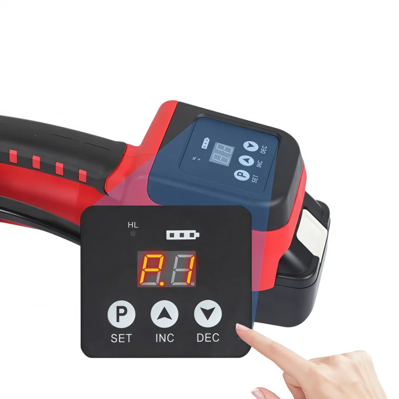 150mm/s Tightening Speed Electric Strapping Tool PET/PP Plastic Strapping Packag