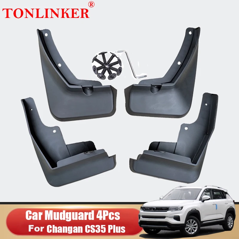 

Car Mudguard For Changan CS35 Plus 2018 2019 2020 2021- Front Rear Mud Flaps Splash Guards Mudguards Fender Mudflaps 4Pcs Set