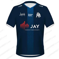 Bulldogs 24/25 Man Rugby Jersey Summer Fathion New Arrival Breathable Training Jersey Football Oversized Uniform For Adult&Kid 1