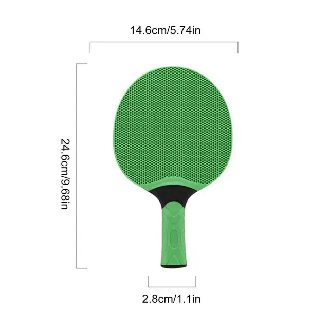 Table Tennis Racket Table Tennis Racket With Rubber Grip Indoor Outdoor Racquet Game Professional Racquet Sport Equipment For 6