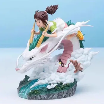 La città incantata Chihiro cavalca Haku figure 16 cm 2