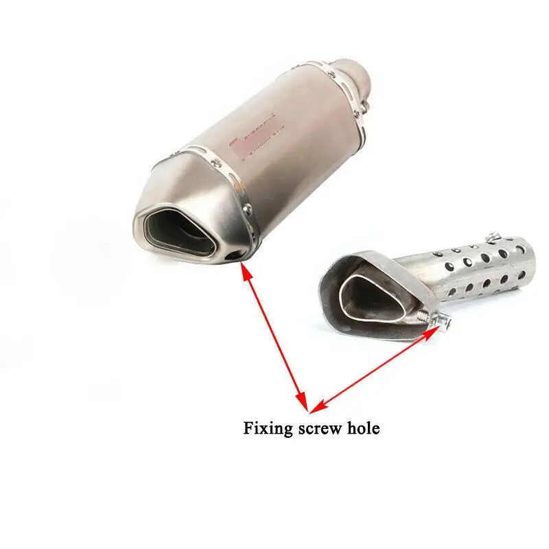 Universal 38-51 mm Motorcycle Exhaust Muffler Pipe Dirt Bike ATV Escape Removable DB Killer for Yamaha Kawasaki Honda Suzuki BMW - Image 3