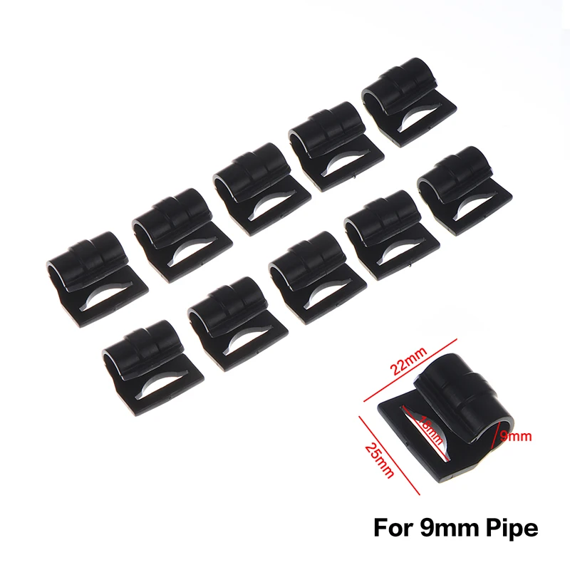 10-Piece Outdoor Camping Lanyard Snap Clip Hook Set