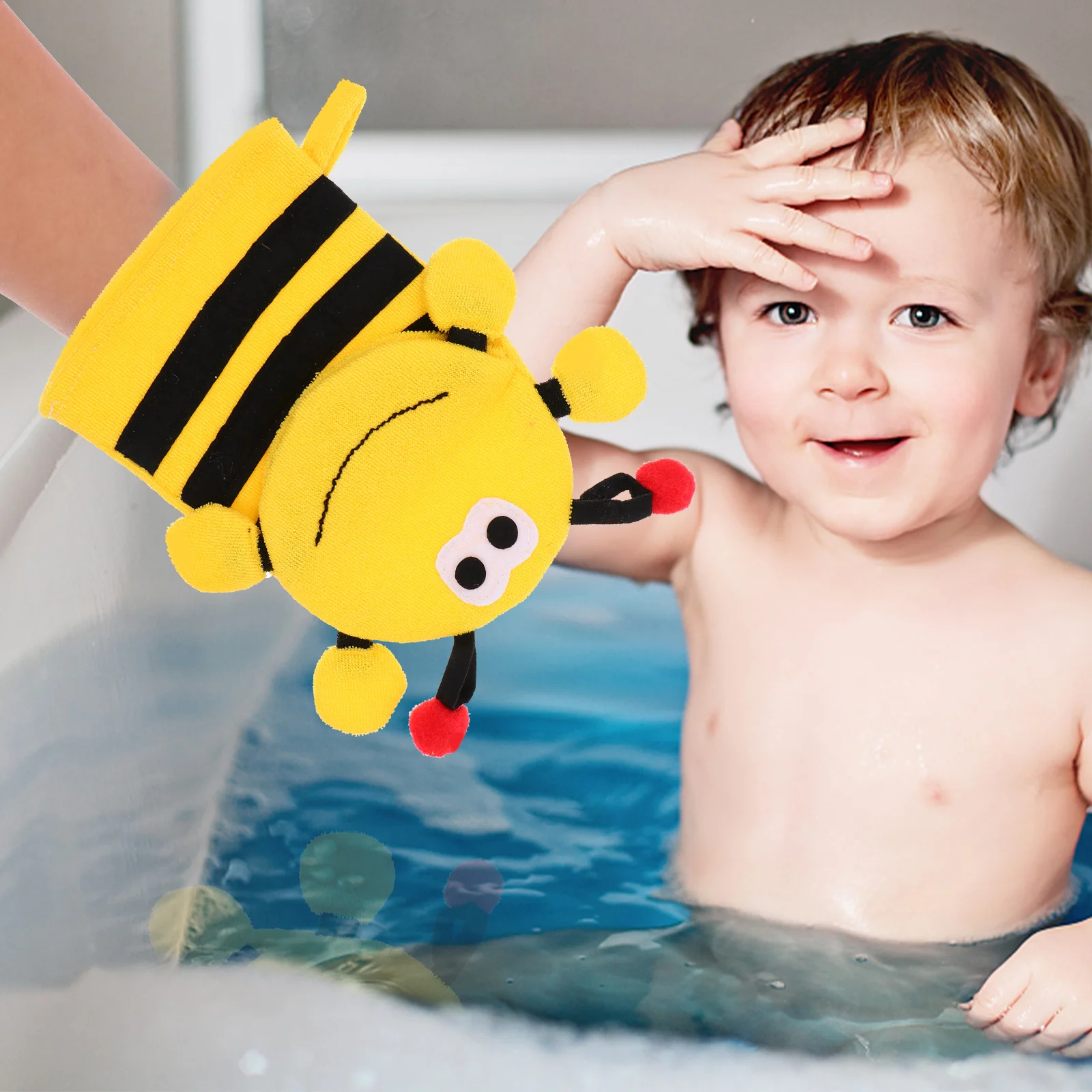 

Animal Bath Towel Gloves Baby Children Scrubbing Exfoliating Shower Bathing Accessories Cartoon Kids Sponge