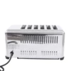 Sweetmile Commercial Bread Maker Machine 1.2 Inch Slot for Breakfast Silver Toaster Home Stainless Steel Bread Baking Machine 1