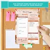 52 Daily Planner Sheets 6.5x10in Spring-Bound Notepad Planner Weekly Planner & Notebook & Schedule Organizer Stationery products 6