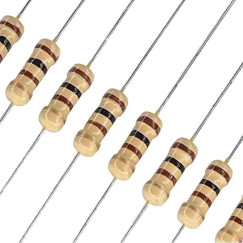 100PCS 1/4W Carbon Film Resistor 5% 0.25W 0R-22M 0 2.2 10 100 120 150 220 270 330 470 1K 2.2K 4.7K 10K 100K 470K 1M 10M 20M ohms