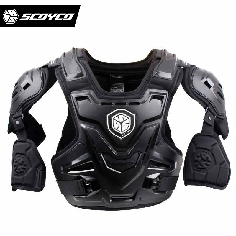

Лидер продаж, мотоциклетная куртка SCOYCO AM07, бронированная автомобильная гоночная грудь, Защита спины, мотоциклетный жилет для внедорожников