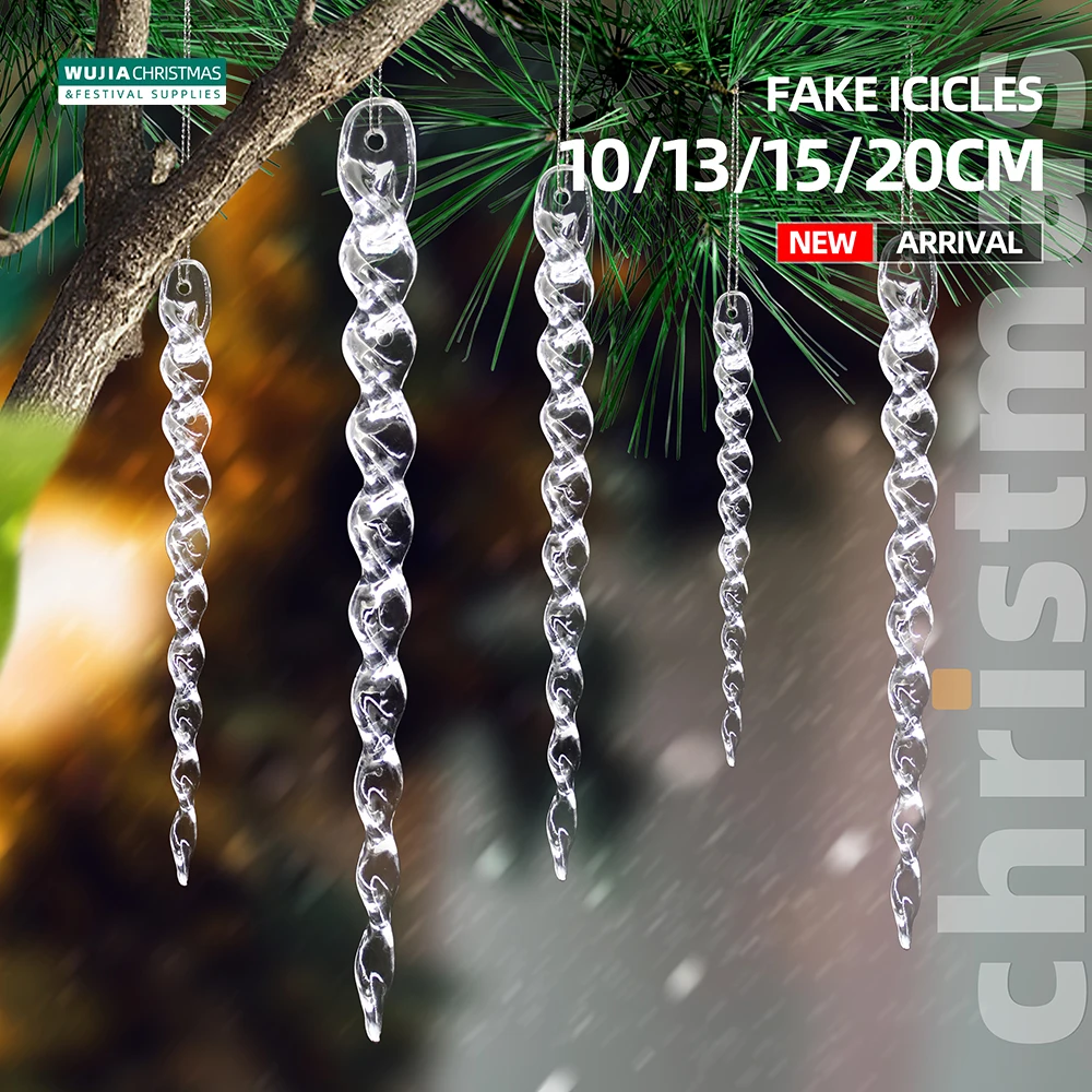 1012pcs10131520cmChristmasSimulationIceXmasTreeHangingClearFakeIcicleWinter.jpg