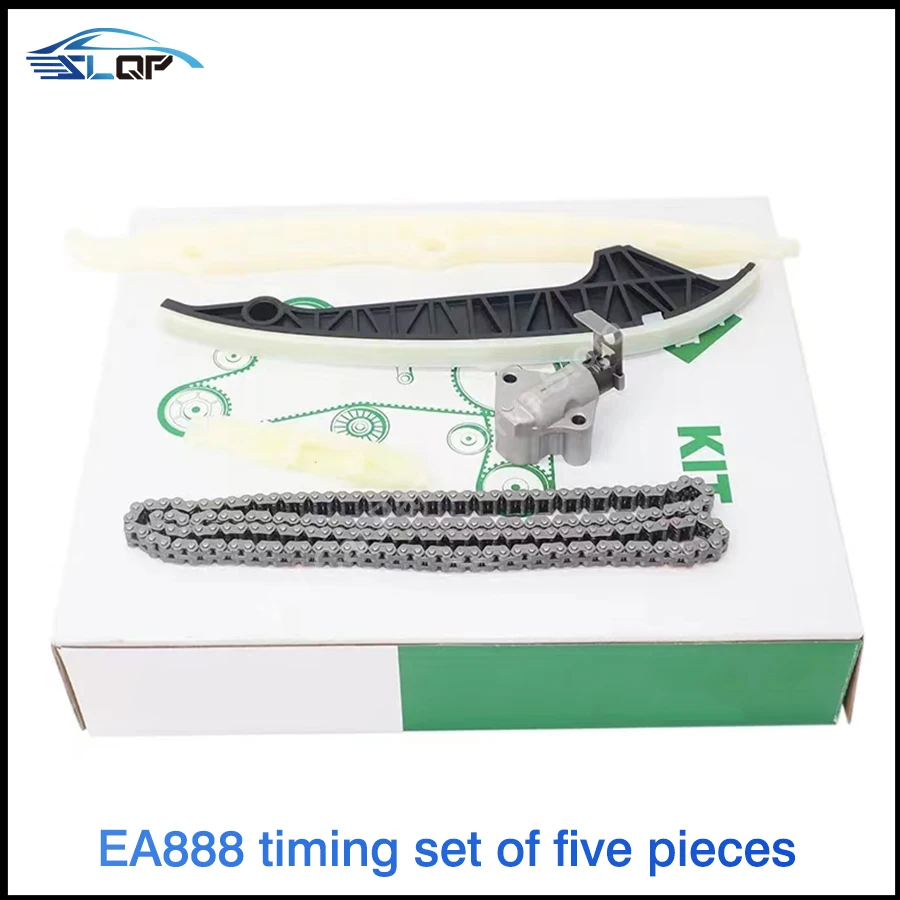 06K109158G 5-PCS for Audi Q5 A4 A5 A6 A7 EA888 Gen2/3 VW Golf MK6 MK7 GTI Tiguan timing repair kit timing chain 06K 109 467 K engine timing tool set timing chain