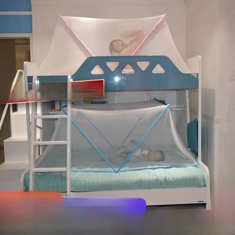 Portable Folding Mosquito Net Student Dormi Upper Lower Bed 2025 New Simple Reinforced Encrypted Home Use No Installation...