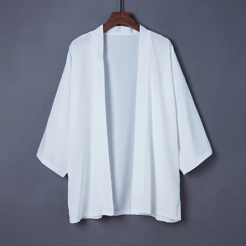 Japanese Kimono Women Men Harajuku Streetwear Summer Beach Casual Thin Coat Tops Sunscreen Coat japanese kimono cardigan japanese kimono japanese kimono shirt