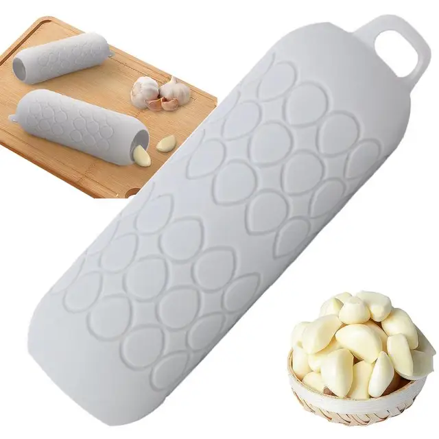 Garlic Peeler Tube Silicone Quick To Peeled Garlic Cloves Small Garlic Skin Remover Kitchen Gadgets For Cooking Kitchen Tools