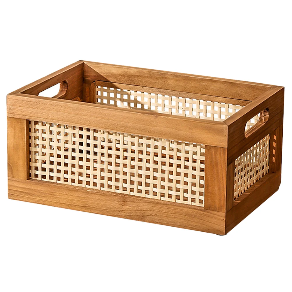 

Basket Storage Storage Organizer Woven Basket Basket Living Room Storage Baskets Shelves Small Basket Wooden Basket Wood Basket