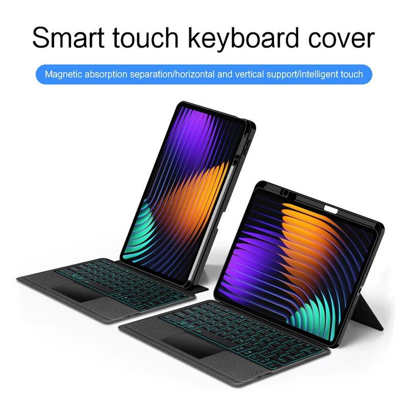 Xiaomi Pad7 + キーボードカバー Original Xiaomi Pad 7/7 Pro Floating Keyboard Flip Leather Case