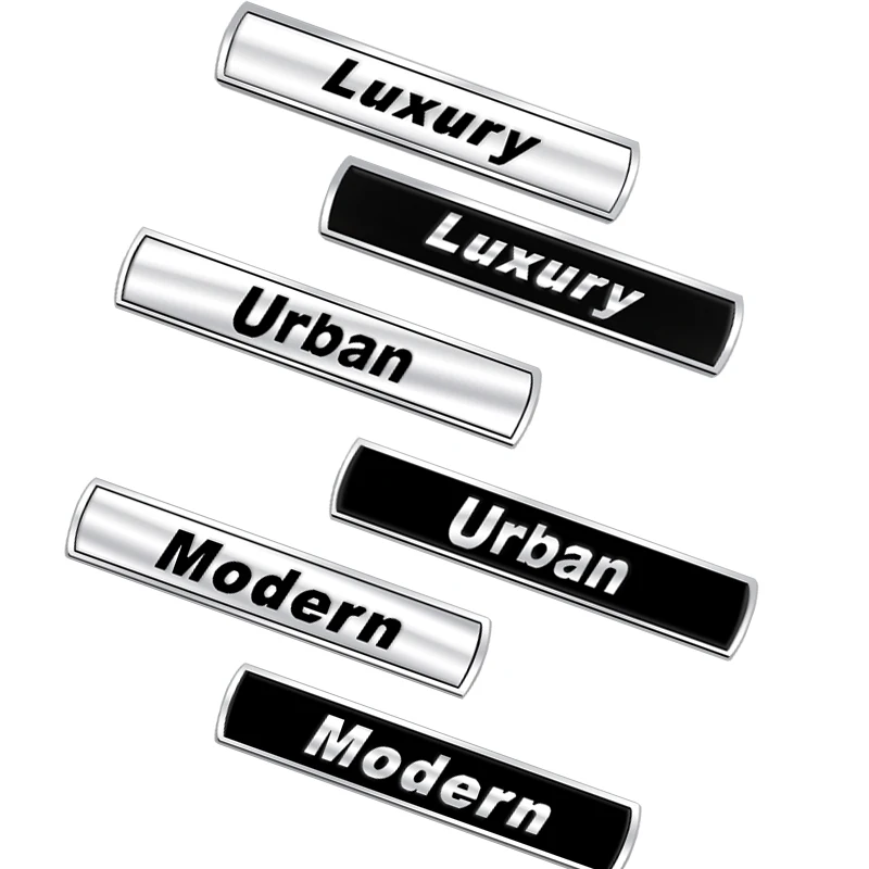 Emblema Auto Metallo Lusso Urban Modern Edition Badge Logo Body Decals Sticker Per Bmw Mercedes Benz Amg Vw Renault Peugeot Lexus