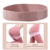 Silicone Resistance Bands with 4 Resistance Levels Exercise Workout Loop Bands Workout Stretch Bands for Home Gym Yoga 5