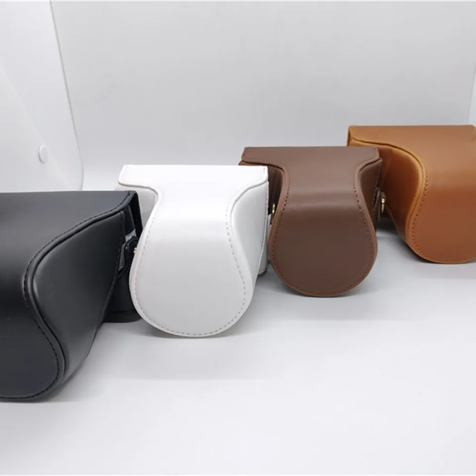 レザーカメラケース,canon,eos m10,m200,m100,m,15-45mmのフル