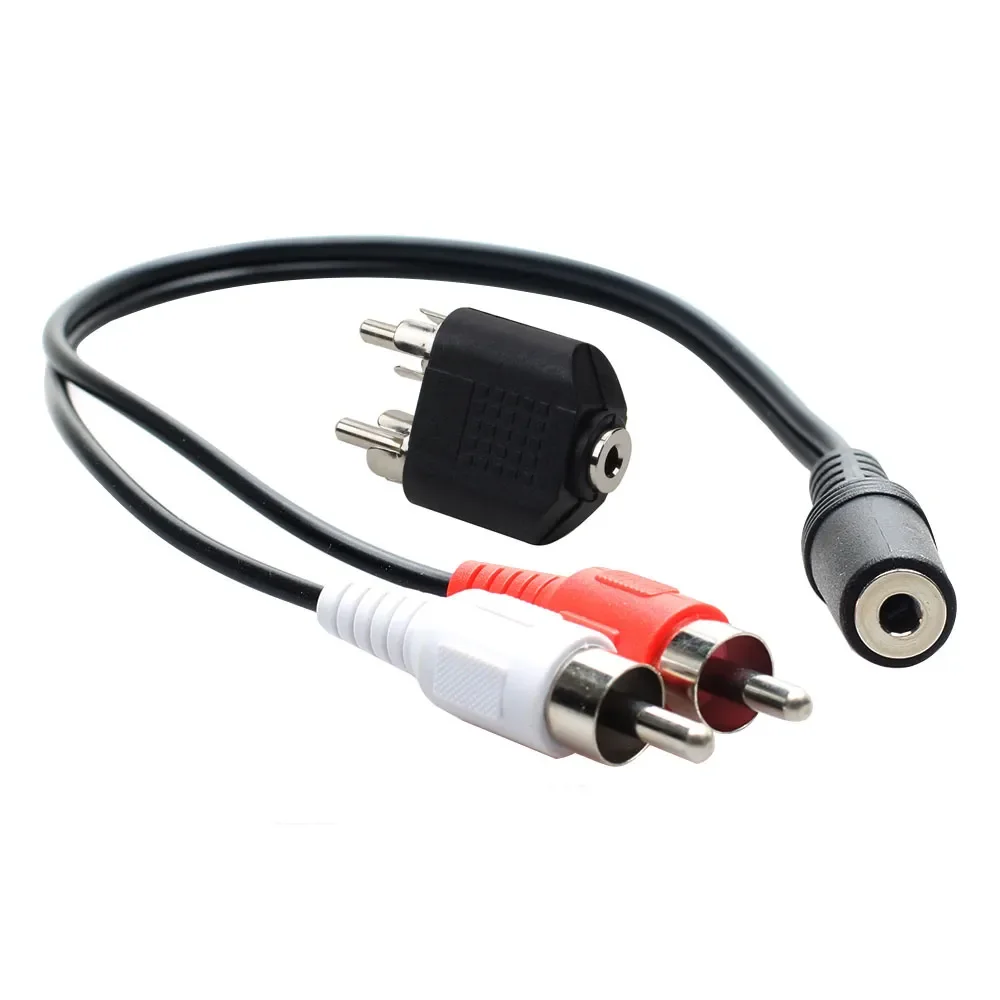  RCA ̺ 3.5mm  ׷  ̺-2RCA  -- 3.5 DVD Amplifi  AUX Y 