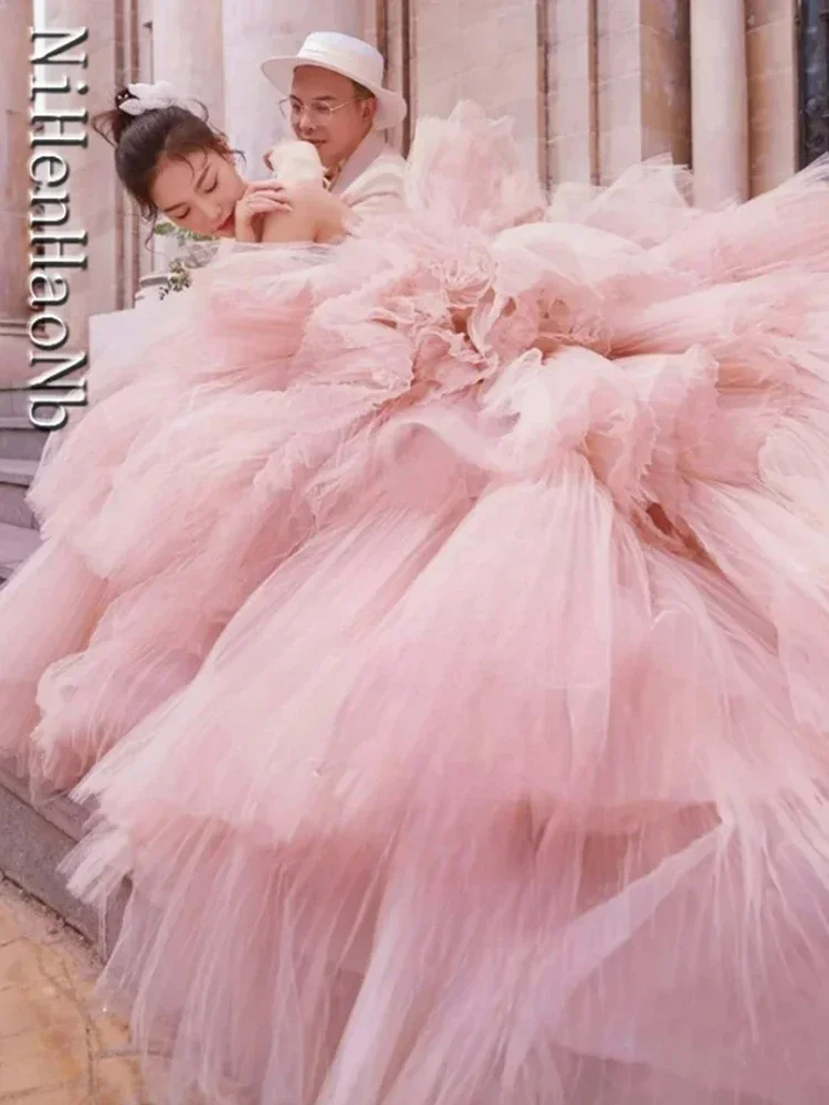 Luxury Quinceanera Dresses Evening Dress Tulle Formal Prom Gowns Vestidos For Women
