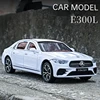 1:32 E300 L E-Class Alloy Car Model Diecasts Metal Toy Vehicles Car Model Simulation Sound and Light Collection Childrens Gifts 1