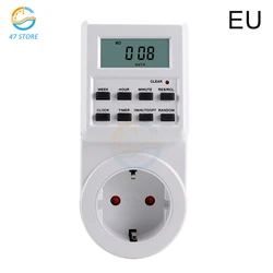 Programmable Digital Timer Switch for Home Energy Efficiency and Kitchen Appliance Control (EU)