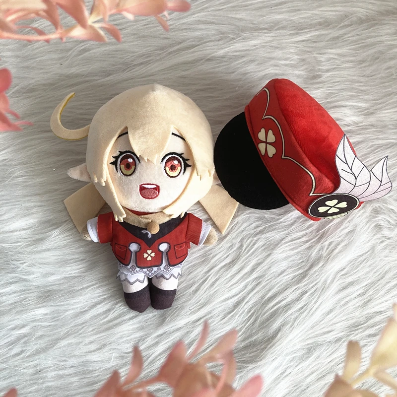 20cm Stuffed Animals Anime Game Genshin Plush Doll Children\'s gifts genshin impact accessoires Venti Klee Hu Tao gift toys
