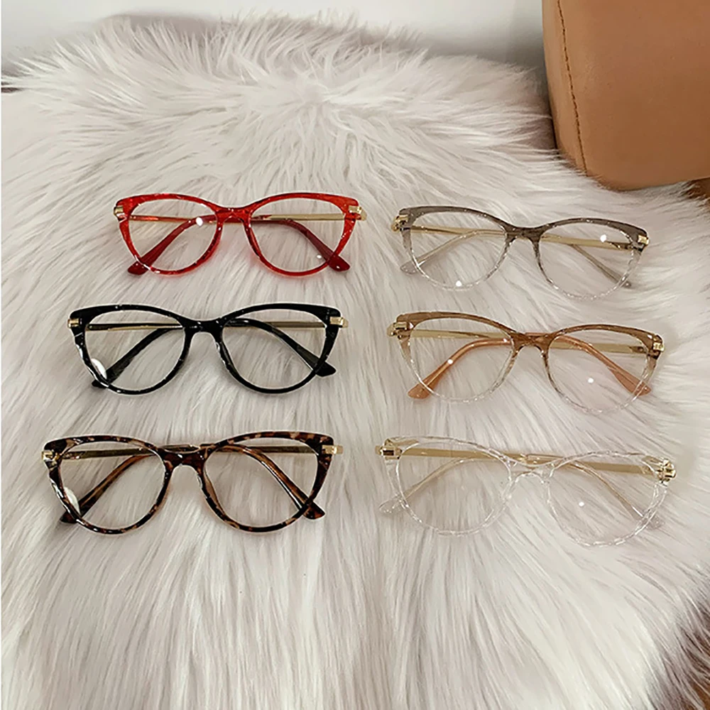 Eyeglasses Anti Blue Light Computer Glasses Optical Eyewear Sexy  Eye Glasses For Digital Eye Strain Reduction For Women