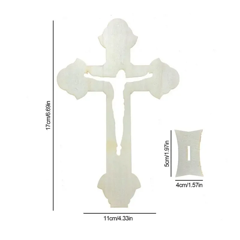 Rustic Wooden Baptism Crosses 6