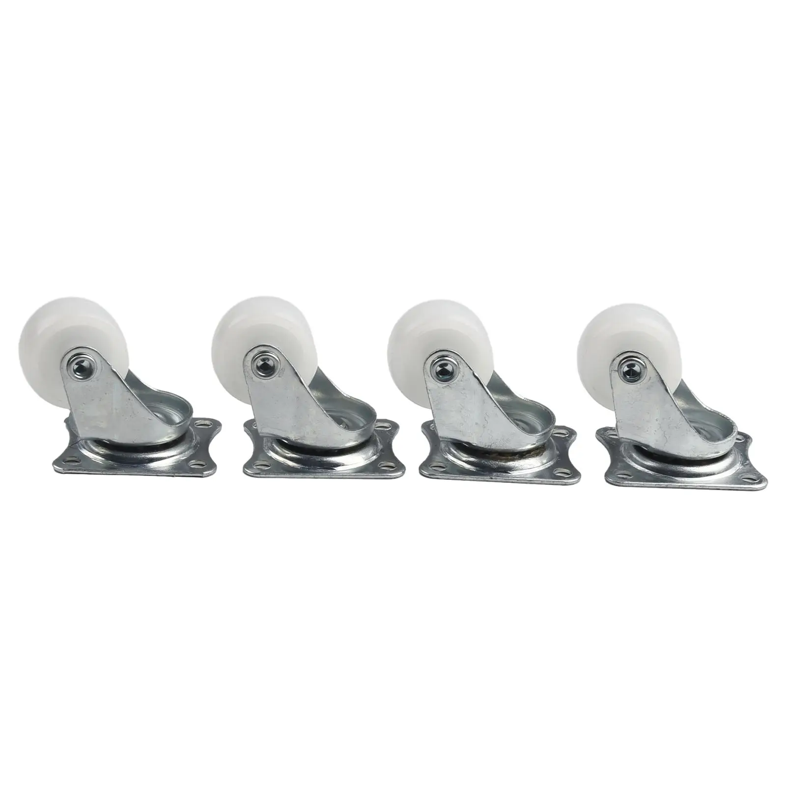 Parts Swivel Casters 250G 4/12pcs Bearing Wheels Mount Ball Stroller Wheel White/silver With Rubber Warehouses 6