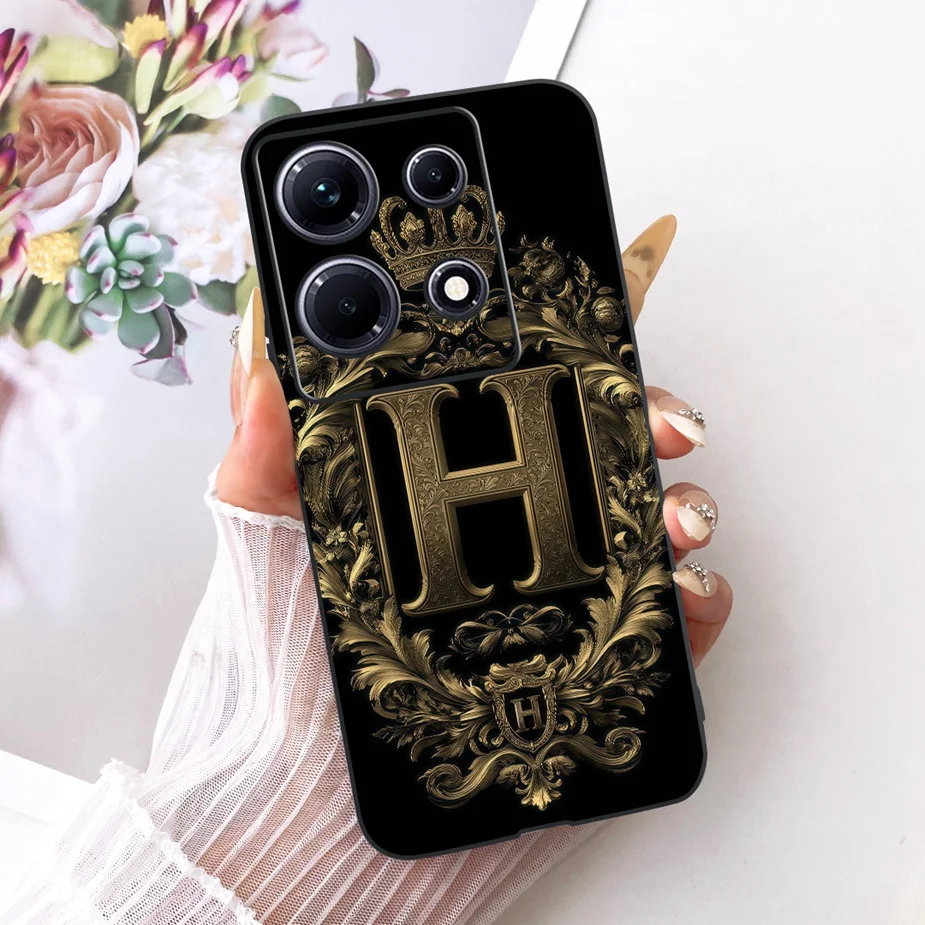 Cool Crown Letters Soft TPU Phone Case Cover