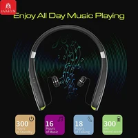 INMAS SX-991True Wireless Foldable Earbuds Bluetooth Neckband Headset Hifi Stereo Earphones Noise Cancelling Headphones With Mic - Image 2