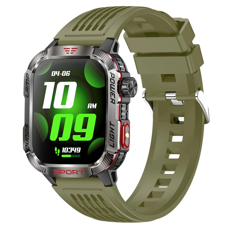 HT29 Smart Watch 2.01inch Large Screen BT Call Heart Rate Health Monitor Outdoor Sports AI Voice Assistant Smartwatch 9