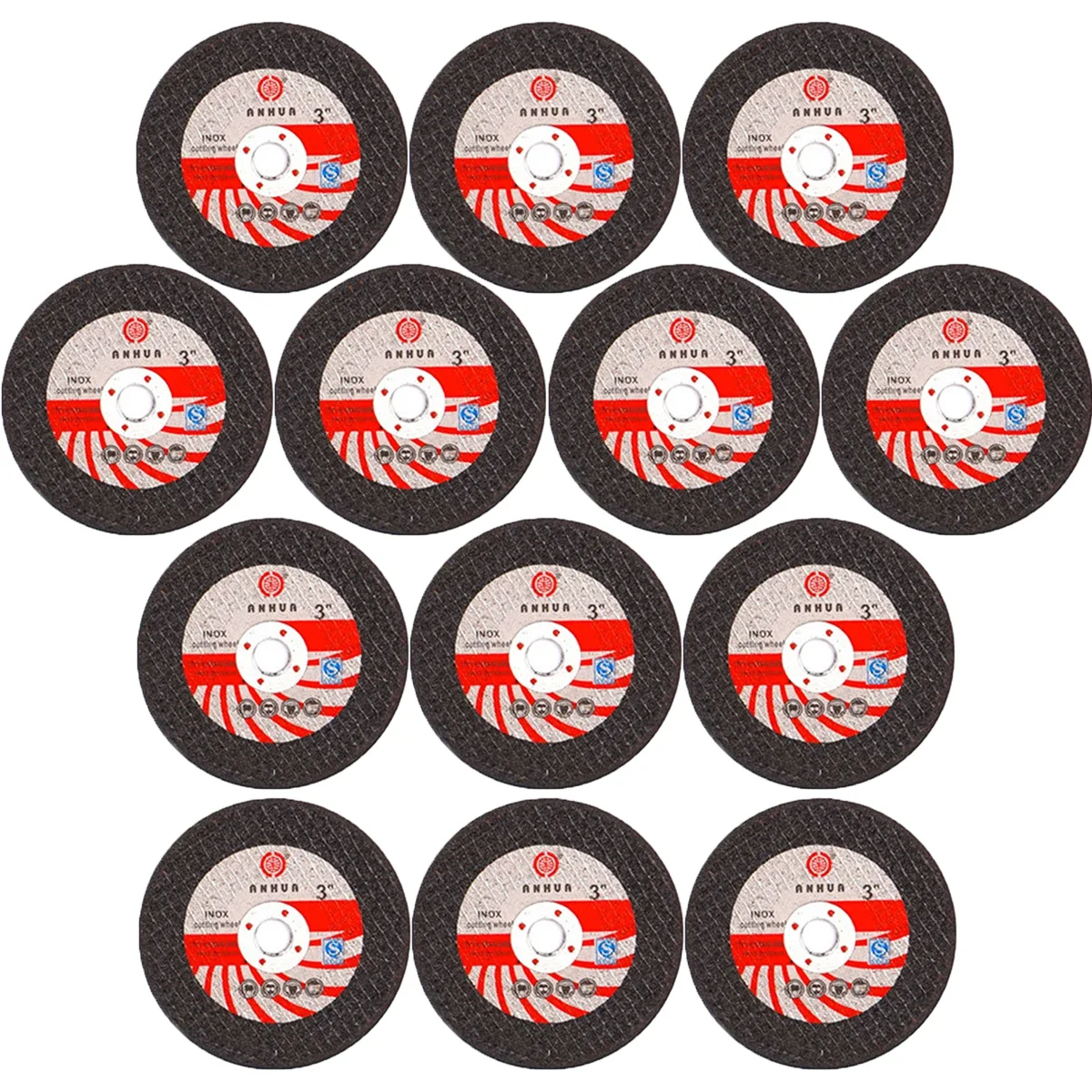3 In Grinding Wheel Cutting Disc Inner diameter 10mm Grind Disc Cutting Grinding Round For Mini 75 mm Angle Grinder 5/15Pcs
