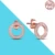 925 Silver Charm Double Hoop Earrings Fit Original Brand Charms Diy Fine Jewelry Women Gift For Fine Earring Making 38