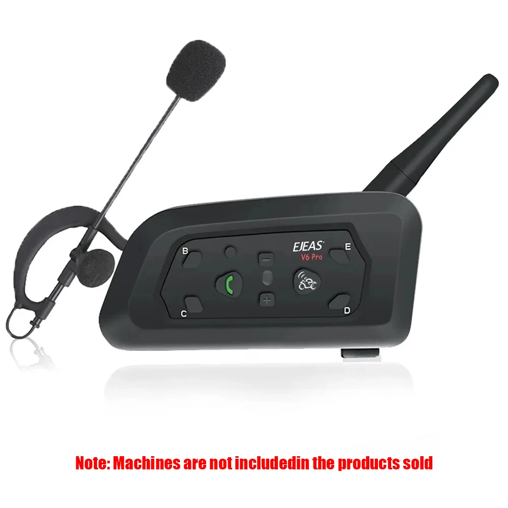 EJEAS V6C PRO+ Full Duplex Football Referee Earhook Earphones Referee Headphone Type-C for Vnetphone V6C FBIM Intercom Headset